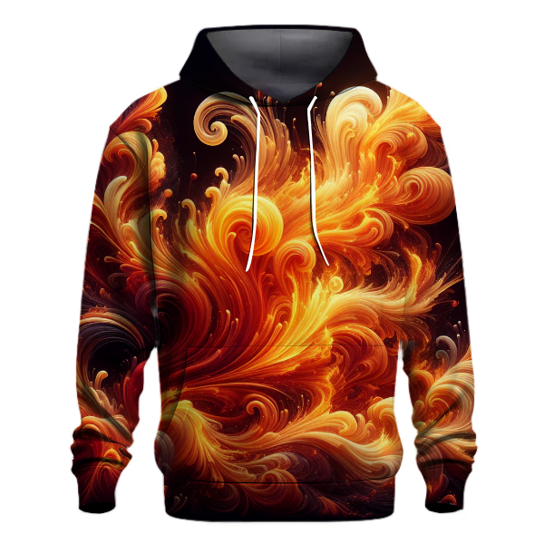 Dancing Flames Fantasy Hoodie