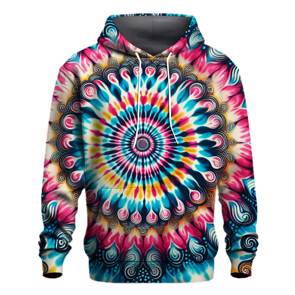 Tie-Dye Spiral Fantasy Hoodie