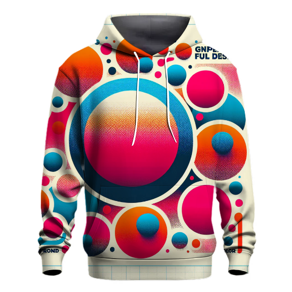 Groovy Polka Dots Hoodie