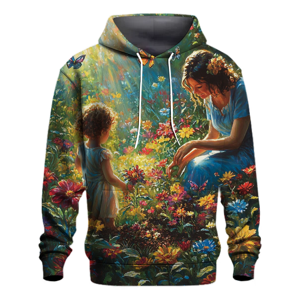 The Garden of Dreams Nurtured by a Mothers Heart Hoodie