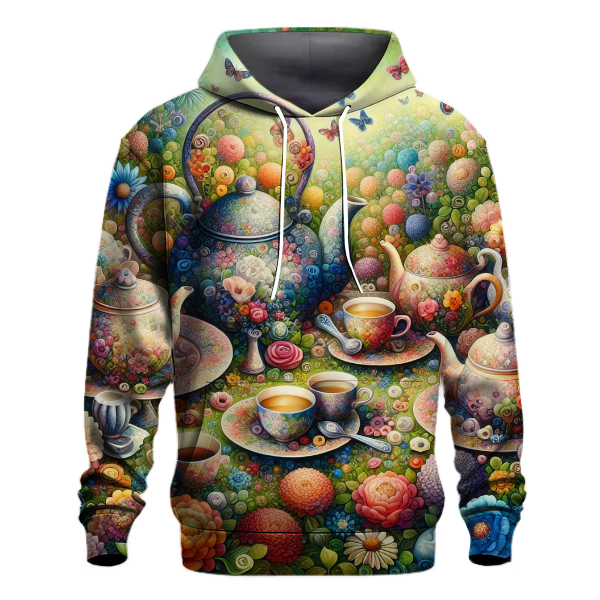 Charming Garden Tea Party Hoodie
