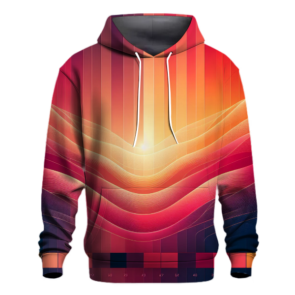 Sunset Gradient Glow Hoodie