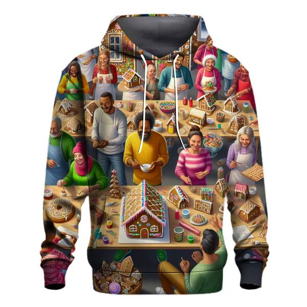 Gingerbread House Decorating Contest Hoodie