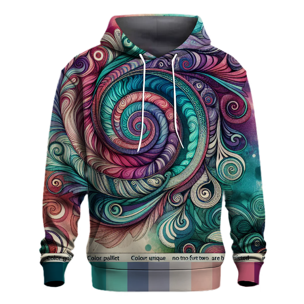 Funky Tie Dye Burst Hoodie