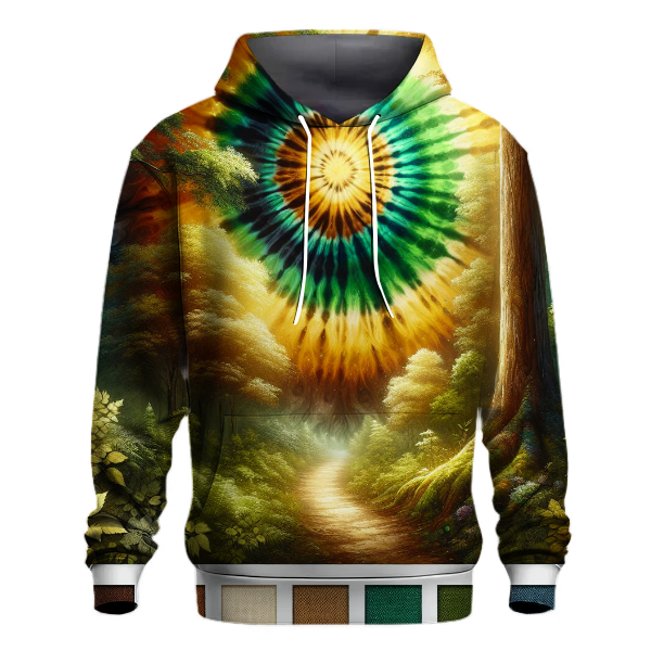 Luminous Forest Path Hoodie