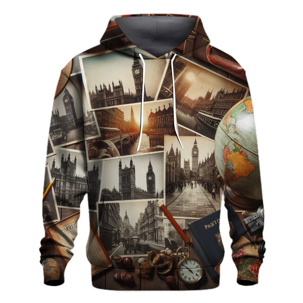 Nostalgic Vintage Travel Hoodie