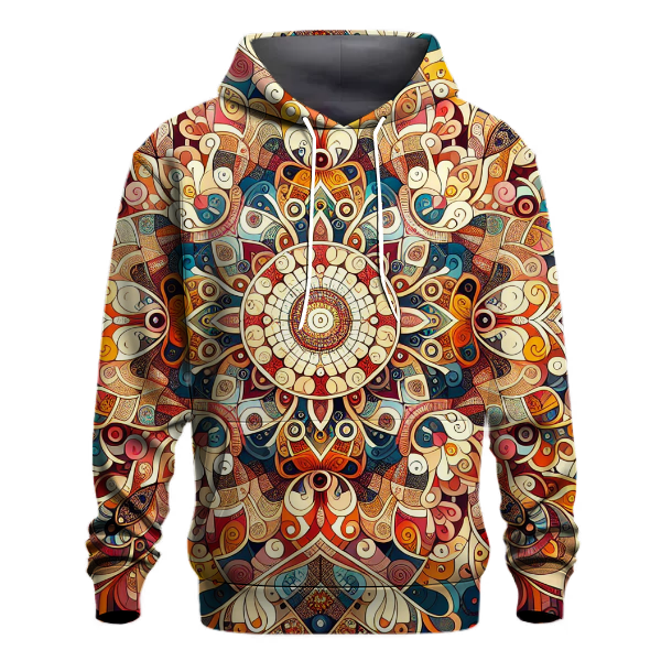 Hippie Kaleidoscope Fusion Hoodie