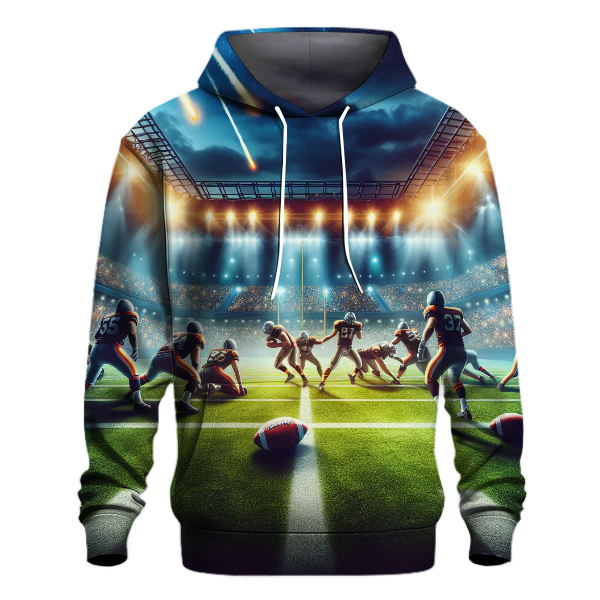 American Football Grid Hoodie