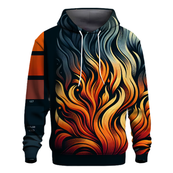 Amber Flame Shift Hoodie