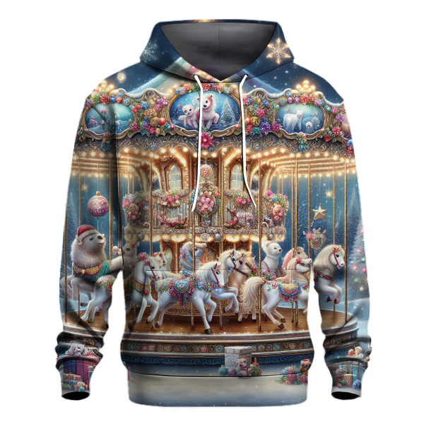Magical Holiday Carousel Hoodie