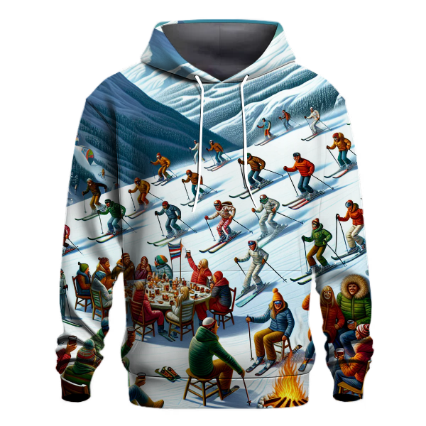 Skiing - Powder Hound Hoodie