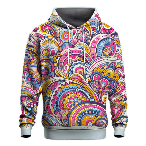 Floral Burst Hoodie