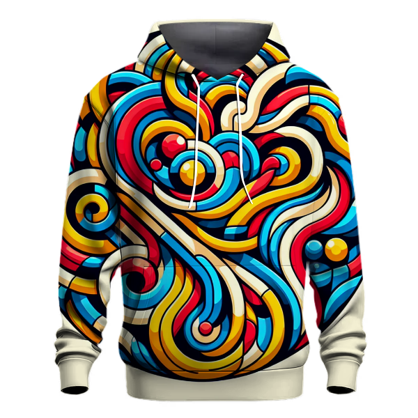 Artistic Abstract Designs Hoodie
