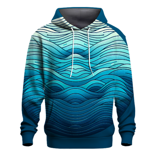 Ocean's Embrace Gradient Hoodie