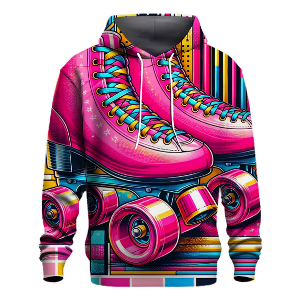 Retro Roller Skate Fantasy Hoodie
