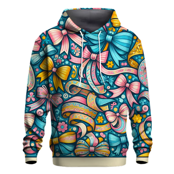 Retro Ribbons and Bows Hoodie