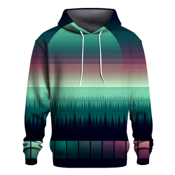 Pine Forest Twilight Hoodie