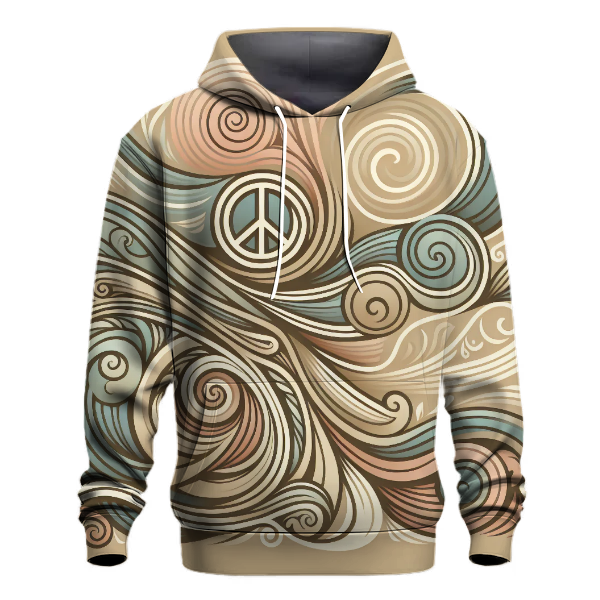 Peaceful Swirl Harmony Hoodie