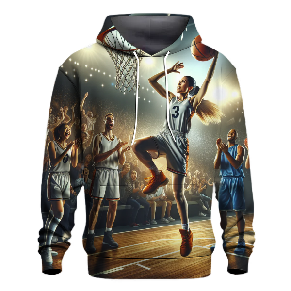High-Flying Basketball Moves Hoodie