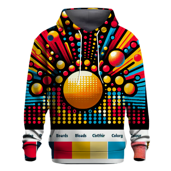 Funky Disco Dots Hoodie