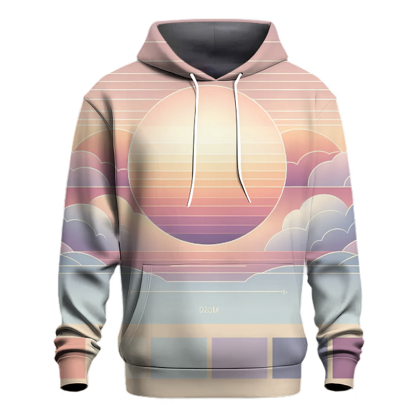 Pastel Skies Delight Hoodie