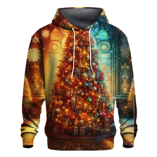 Joyful Christmas Tree Celebration Hoodie