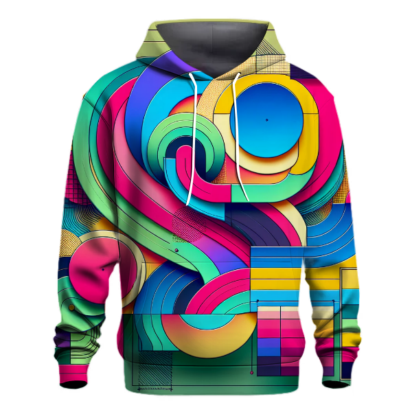 Chromatic Collision Hoodie