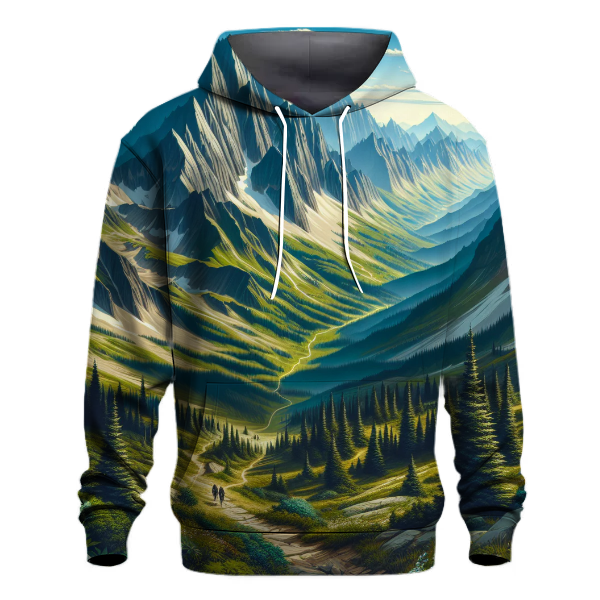 Adventurous Mountain Trek Hoodie
