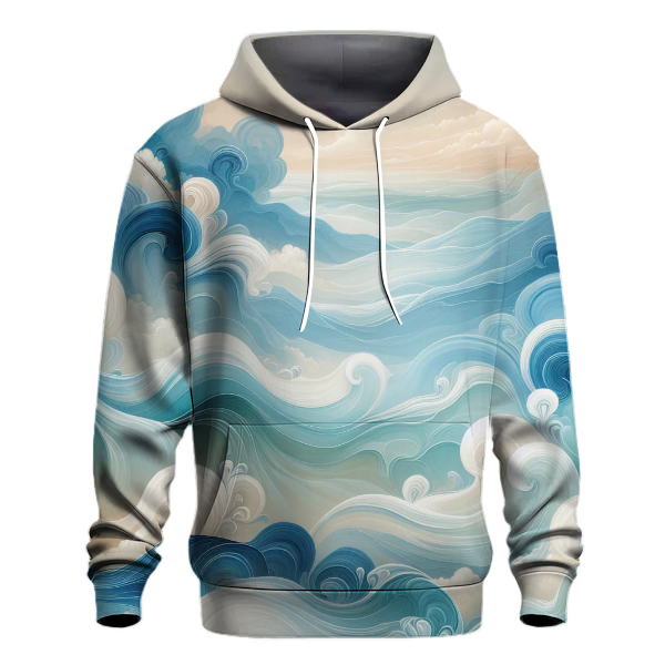 Breezy Ocean Tie-Dye Hoodie