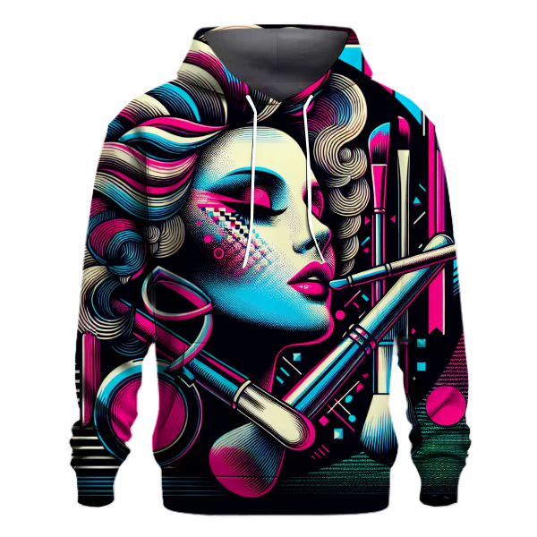 Glamorous 80s Makeup Palette Hoodie