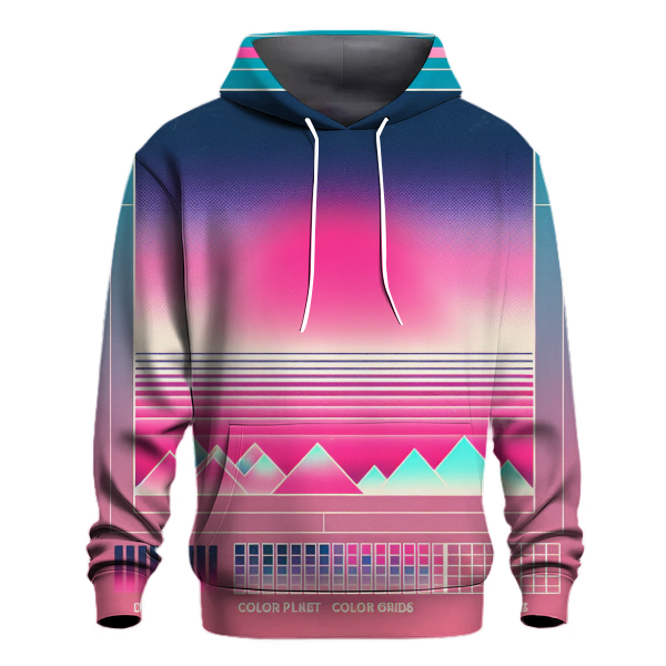 Hazy Neon Dreams Hoodie