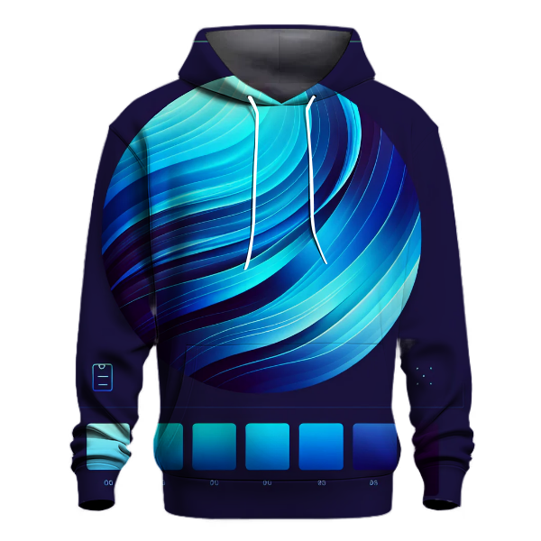 Indigo Splash Hoodie
