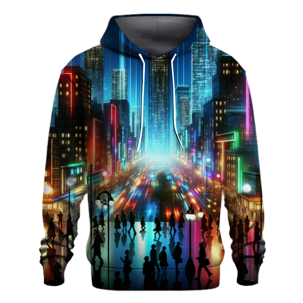 Urban Nightlife Energy Hoodie