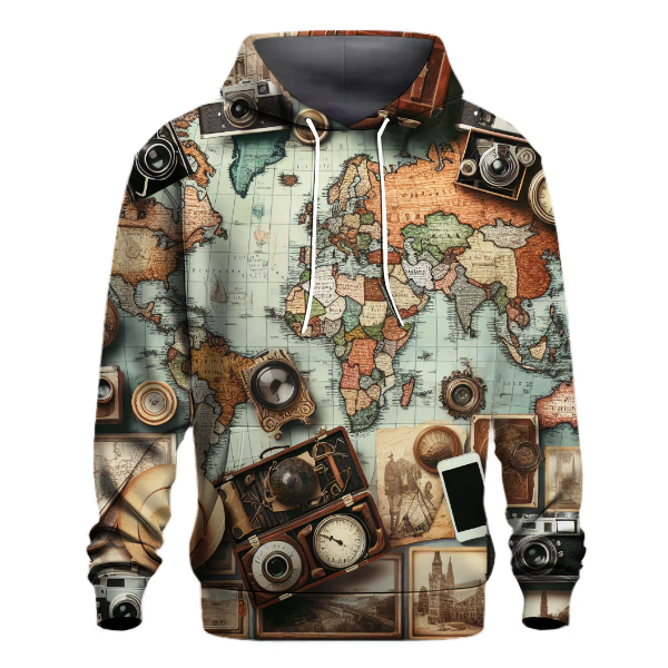 Retro Travel Journey Hoodie
