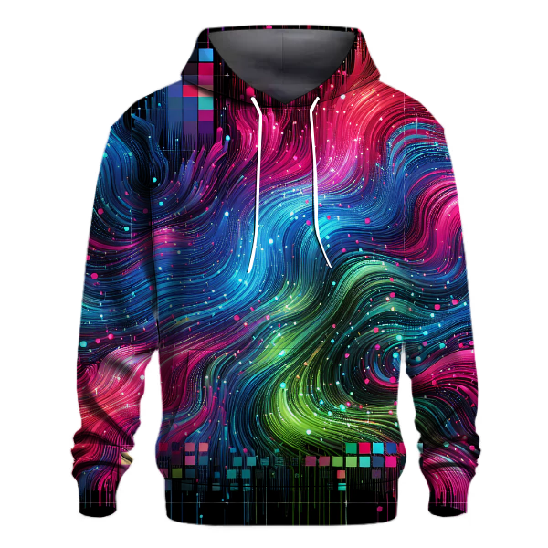 Dazzling Retro Lights Hoodie