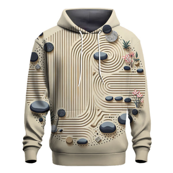 Geometric Zen Garden Hoodie