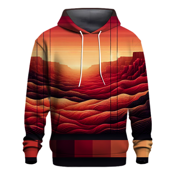 Sunset Canyon Gradient Hoodie