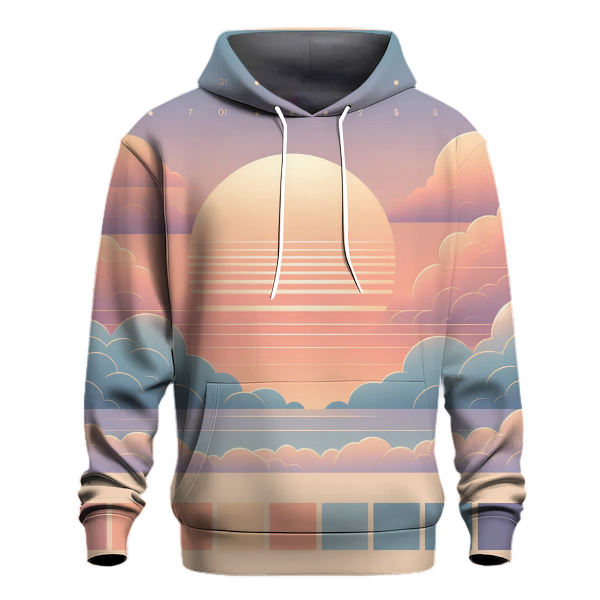Blushing Sunrise Ombre Hoodie