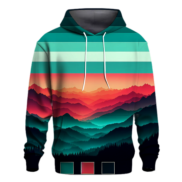 Sunset Mountain Melody Hoodie