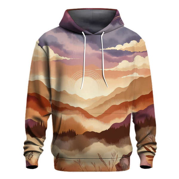 Desert Twilight Serenity Hoodie