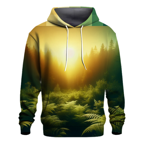 Forest Awakening Gradient Hoodie