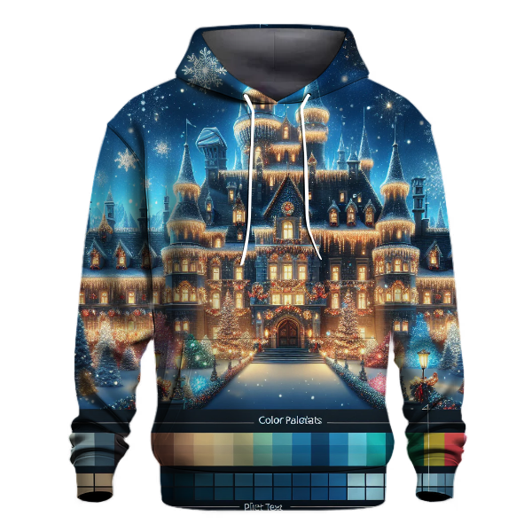 Christmas Castle Fantasy Hoodie