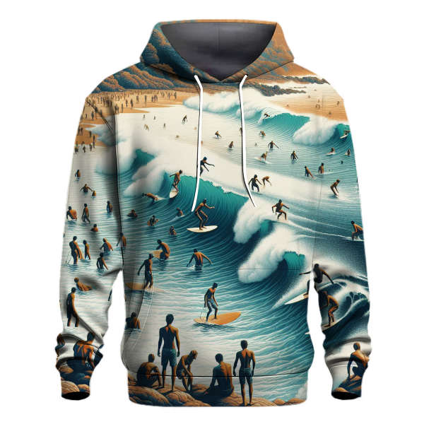 Surfing - Coastal Adventure Hoodie