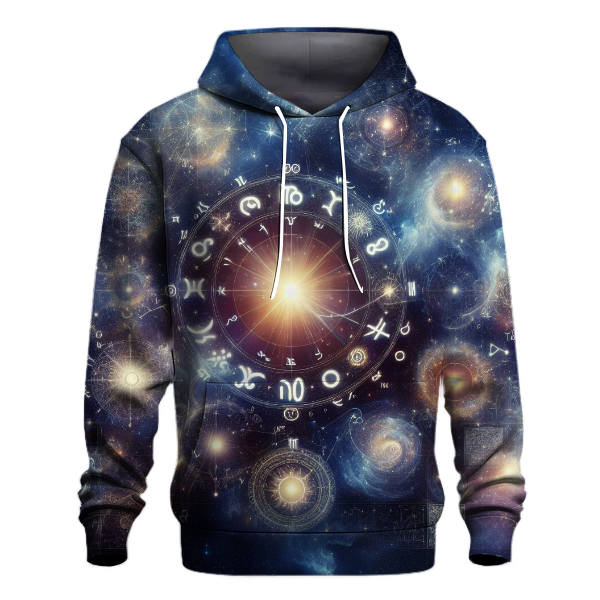 Celestial Zodiac Patterns Hoodie