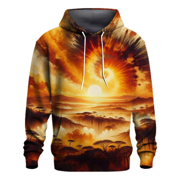 Savanna Sunset Tie-dye Hoodie