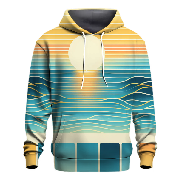 Sunrise Over Water Hoodie