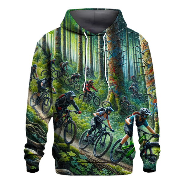 Mountain Biking Trail Hoodie