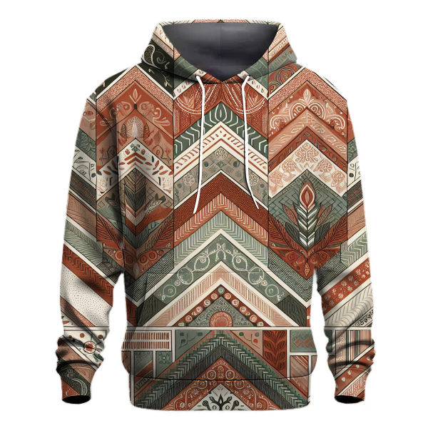 Boho Chevron Dreams Hoodie
