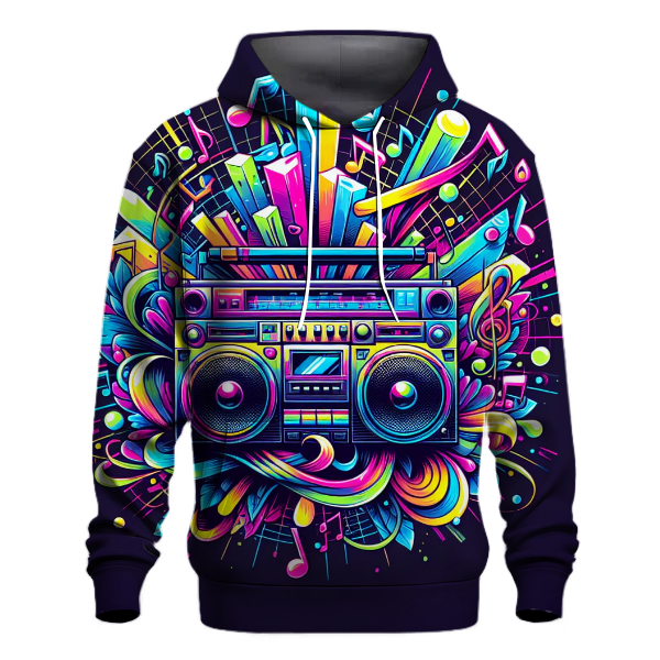Boom Box Beat Blast Hoodie