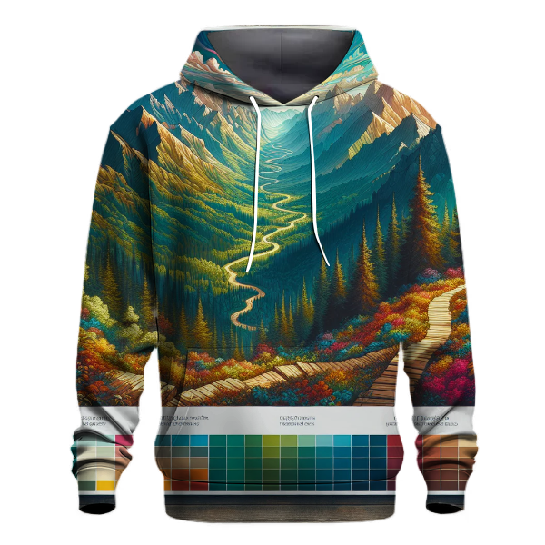 Adventurous Hiking Trails Hoodie